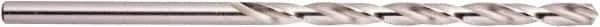 National Twist Drill - 1", 118° Point, Spiral Flute, High Speed Steel Taper Length Drill Bit - Bright Finish, 6-3/8" Flute Length, 11" OAL, Series 201 - Eagle Tool & Supply