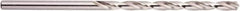 National Twist Drill - 35/64", 118° Point, Spiral Flute, High Speed Steel Taper Length Drill Bit - Bright Finish, 4-7/8" Flute Length, 8-1/4" OAL, Series 201 - Eagle Tool & Supply