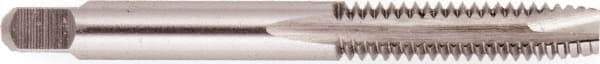 Regal Cutting Tools - M5x0.80 Metric D4 Bright Finish High Speed Steel Spiral Point Extension Tap - Plug Chamfer, 6" OAL, 7/8" Thread Length, 6H Class of Fit - Exact Industrial Supply