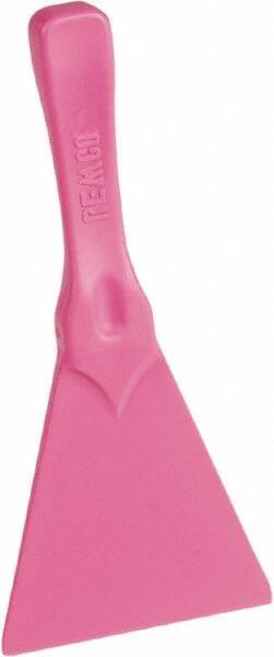 Remco - Stiff Polypropylene Straight Scraper - 4.4" Blade Width - Eagle Tool & Supply