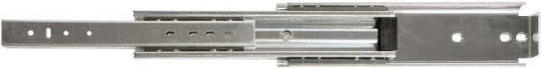 Knape & Vogt - 42" Slide Length, 42" Travel Length, Steel Drawer Slide - 3.13" Wide, 1-3/4" High, 500 Lb Capacity at Full Extension, Zinc Finish - Eagle Tool & Supply