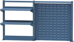 Lista - Steel Workbench & Workstation Riser Combination - 30" High, Use with 60" Long Workbenches - Eagle Tool & Supply