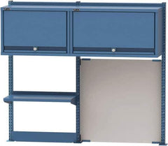 Lista - Steel Workbench & Workstation Riser Combination - 48" High, Use with 60" Long Workbenches - Eagle Tool & Supply