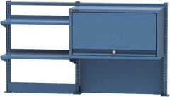 Lista - Steel Workbench & Workstation Riser Combination - 30" High, Use with 72" Long Workbenches - Eagle Tool & Supply