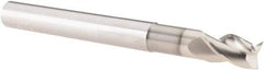 SGS - 10mm, 3 Flute, Single End, Solid Carbide, 0.3mm Corner Radius End Mill - 100mm OAL, 38° Helix, Right Hand Flute, 14mm LOC, Right Hand Cut, 35mm Extended Reach - Eagle Tool & Supply