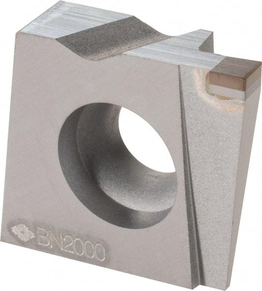 Sumitomo - 504250CGAL Grade BN2000, 0.098" Cutting Width CBN Grooving Insert - 0.197" Max Depth of Cut, Left Hand, 0.2mm Corner Radius - Eagle Tool & Supply