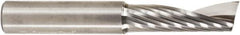 Amana Tool - 1/2" Cutting Diam x 1-5/8" Length of Cut, 1 Flute, Upcut Spiral Router Bit - Uncoated, Right Hand Cut, Solid Carbide, 3-1/2" OAL x 1/2" Shank Diam, 30° Helix Angle - Eagle Tool & Supply