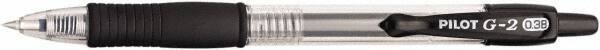 Pilot - Conical Roller Ball Pen - Black - Eagle Tool & Supply