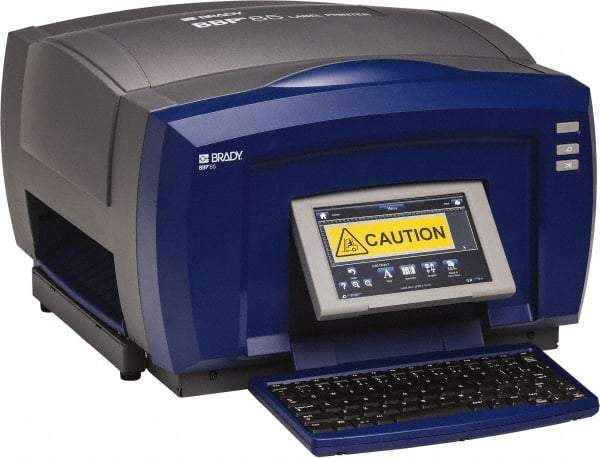 Brady - Desktop Label Printer - 300 DPI Resolution, 18-1/4" Wide x 20" Long - Eagle Tool & Supply