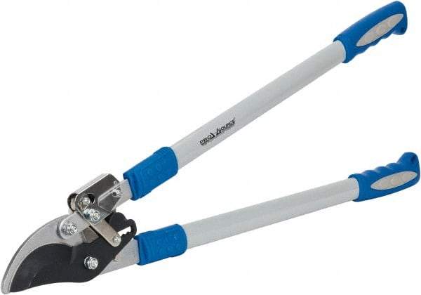 PRO-SOURCE - By-Pass Lopper - 4-1/2" Long PTFE Coated Steel Blade, 25" Long Handle with Grips - Eagle Tool & Supply