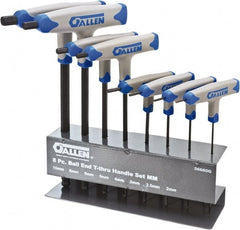 Allen - 8 Piece T-Handle Hex Key Set - Eagle Tool & Supply