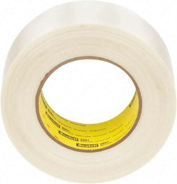 3M - Filament & Strapping Tape Type: Filament Tape Color: Clear - Eagle Tool & Supply