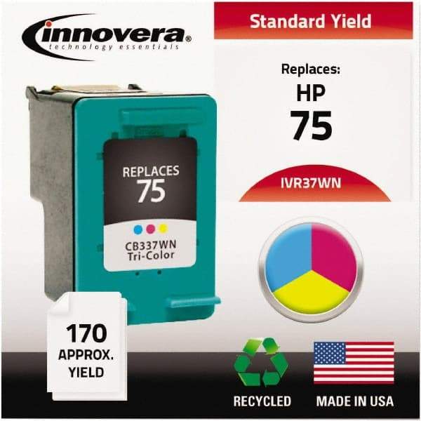 innovera - Inkjet Printer Cartridge - Use with HP Deskjet D4260, D4360, Officejet J5750, J5780, J6480, Photosmart C4240, C4250, C4280, C4350, C4380, C4385, C4480, C4580, C5240, C5250, C5280, C5580, D5345, D5360 - Eagle Tool & Supply