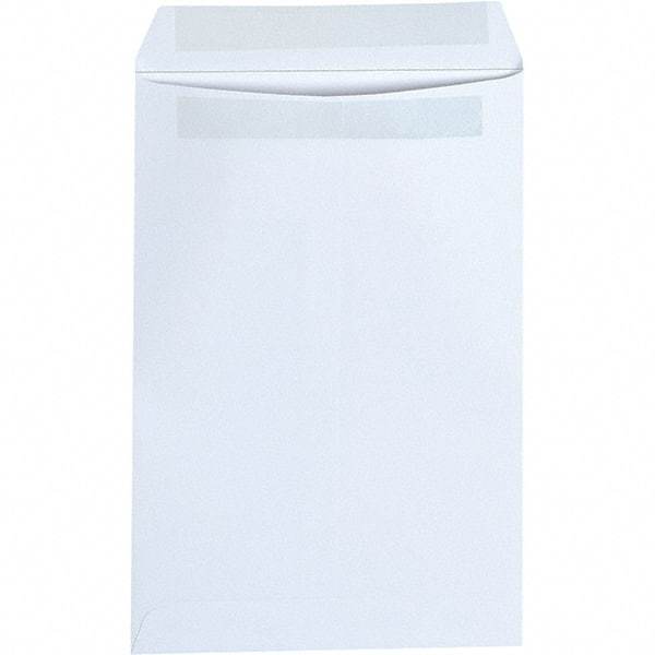 Universal One - 2-1/4" Long x 6.38" Wide Self Seal White Catalog Envelope - White - Eagle Tool & Supply