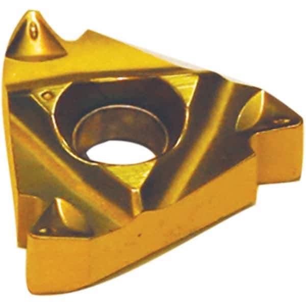 Tool-Flo - 16ER External Right Hand 8 API Round Laydown Threading Insert - Grade AC22D, AlTiN Coated Carbide - Eagle Tool & Supply
