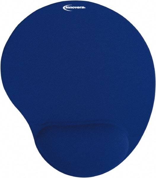 innovera - 8-7/8" x 10-3/8" x 1" Blue Mouse Pad - Use with Mouse - Eagle Tool & Supply