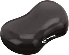 innovera - 3-1/8" x 4-3/4" x 1" Black Wrist Rest - Use with Mouse - Eagle Tool & Supply