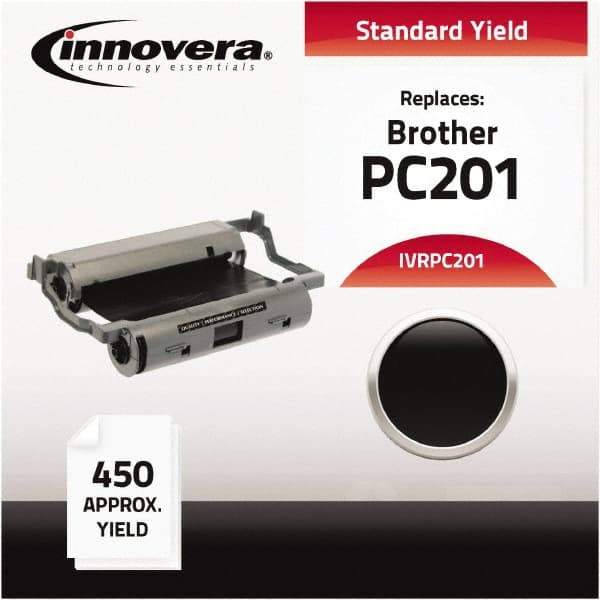 innovera - Black Thermal Print Cartridge Ribbon - Use with Brother MFC-1770, 1780, 1870MC, 1970MC, PPF-1170, 1270, 1270E, 1570MC, 1575MC - Eagle Tool & Supply