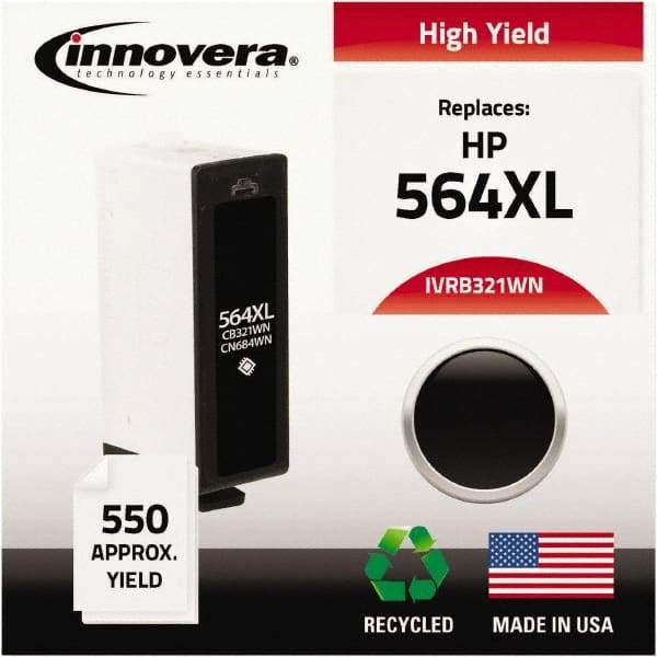 innovera - Black Inkjet Printer Cartridge - Use with HP Color LaserJet 5500, 5550 produces 13,000 pages. - Eagle Tool & Supply