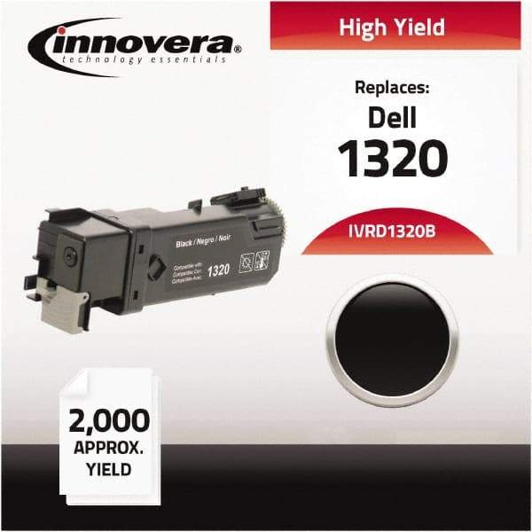 innovera - Black Toner Cartridge - Use with Dell 1320C - Eagle Tool & Supply