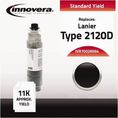 innovera - Black Toner Cartridge - Use with Ricoh Aficio 1022, 1027 (Type 2120D) - Eagle Tool & Supply