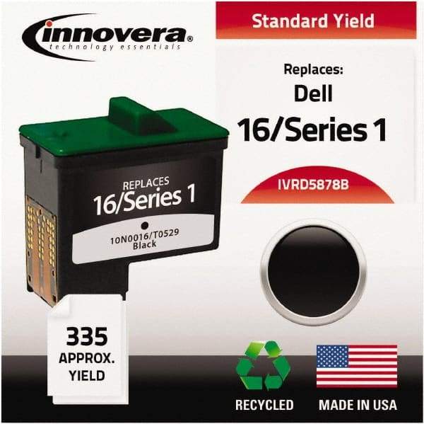 innovera - Black Inkjet Printer Cartridge - Use with Dell 720, A920MFP ( 1) - Eagle Tool & Supply