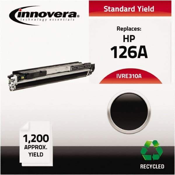 innovera - Black Toner Cartridge - Use with HP Color LaserJet CP1020, CP1025NW, LaserJet Pro 100 Color MFP M175A, M175NW, LaserJet Pro 200 Color MFP M275NW - Eagle Tool & Supply