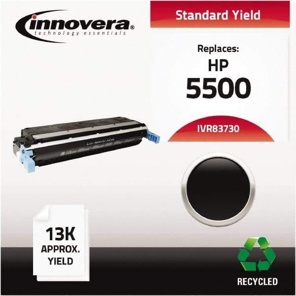 innovera - Black Toner Cartridge - Use with HP LaserJet 5500, 5550 - Eagle Tool & Supply