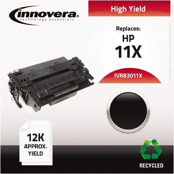 innovera - Black Toner Cartridge - Use with HP LaserJet 2420, 2430 - Eagle Tool & Supply