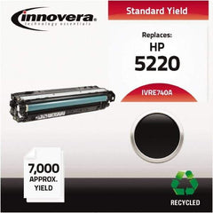 innovera - Black Toner Cartridge - Use with HP Color LaserJet CP5220, CP5225 - Eagle Tool & Supply