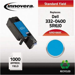 innovera - Cyan Toner Cartridge - Use with Dell C1660W - Eagle Tool & Supply