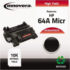 innovera - Black MICR Toner - Use with HP LaserJet 4014, 4015, 4515 - Eagle Tool & Supply