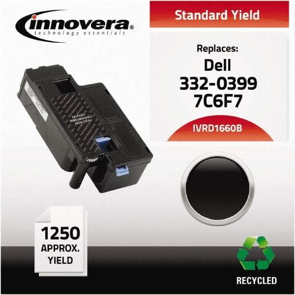 innovera - Black Toner Cartridge - Use with Dell C1660W - Eagle Tool & Supply