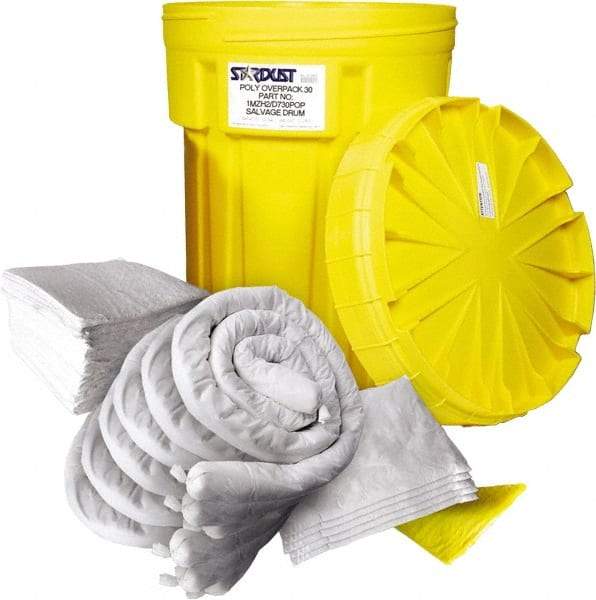 Stardust Spill Products - Spill Clean-Up System Accessory Kit Spill Kit - 30 Gal Mobile Spill Cart - Eagle Tool & Supply