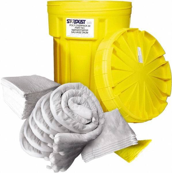 Stardust Spill Products - Spill Clean-Up System Accessory Kit Spill Kit - 20 Gal Mobile Spill Cart - Eagle Tool & Supply