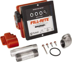 Tuthill - 1" Mechanical Fuel Meter Repair Part - Contains 4 Digit (Gal) Meter, For Use with Pump - FR4210G, FR4410G, FR4204G, FR4210GB, FR4210BGFQ - Eagle Tool & Supply