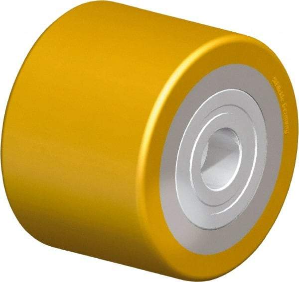 Blickle - 2-23/64" Wide x 3.23" High x 3" Deep Hand Truck Roller - 968 Lb Load Capacity - Eagle Tool & Supply
