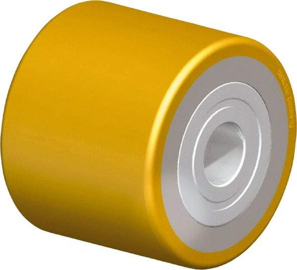 Blickle - 2-7/16" Wide x 2.95" High x 3" Deep Hand Truck Roller - 902 Lb Load Capacity - Eagle Tool & Supply