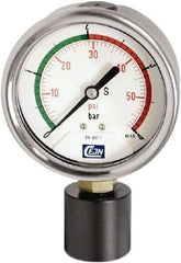 CEJN - Blow Gun OSHA Compliancy Gauge - Thread - Eagle Tool & Supply