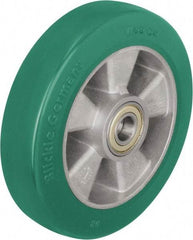 Blickle - 8 Inch Diameter x 1-31/32 Inch Wide, Polyurethane-Elastomer Blickle Softhane Caster Wheel - 1,540 Lb. Capacity, 25/32 Inch Axle Diameter, Ball Bearing - Eagle Tool & Supply
