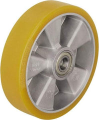 Blickle - 6-1/2 Inch Diameter x 1-31/32 Inch Wide, Polyurethane-Elastomer Blickle Extrathane Caster Wheel - 1,210 Lb. Capacity, 25/32 Inch Axle Diameter, Ball Bearing - Eagle Tool & Supply
