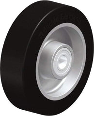 Blickle - 5 Inch Diameter x 1-37/64 Inch Wide, Solid Rubber Caster Wheel - 550 Lb. Capacity, 19/32 Inch Axle Diameter, Ball Bearing - Eagle Tool & Supply