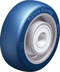 Blickle - 3 Inch Diameter x 1-11/64 Inch Wide, Polyurethane-Elastomer Blickle Besthane Caster Wheel - 396 Lb. Capacity, 19/32 Inch Axle Diameter, Ball Bearing - Eagle Tool & Supply