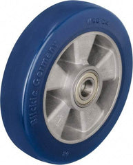 Blickle - 7 Inch Diameter x 1-31/32 Inch Wide, Polyurethane-Elastomer Blickle Besthane Caster Wheel - 1,320 Lb. Capacity, 25/32 Inch Axle Diameter, Ball Bearing - Eagle Tool & Supply