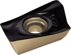 Walter - ADGT1606 G77 Grade WSP45S Carbide Milling Insert - TiAlN/Al2O3 Finish, 0.242" Thick, 0.425" Inscribed Circle, 0.79mm Corner Radius - Eagle Tool & Supply