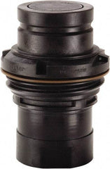 Parker - 1" Nominal Flow, 1 Thread, Nonspill Quick Disconnect Coupling - 60 Max psi, 40 to 140°F, Polypropylene Coupling, Fluorocarbon O-Ring - Eagle Tool & Supply