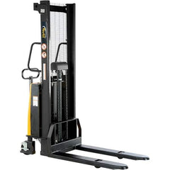 Vestil - Battery Operated Lifts Type: Stacker Powered Lift Load Capacity (Lb.): 2,000 - Eagle Tool & Supply