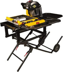 QEP - 15 Amps, 10" Blade Diam, 4,500 RPM, Electric Circular Saw - 120 Volts, 2.5 hp, 5/8" Arbor Hole, Right Blade - Eagle Tool & Supply