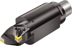 Sandvik Coromant - Cx-T-DCL, Left Hand Cut, 95° Lead Angle, Negative Rake Indexable Turning Toolholder - 248mm OAL, CNMG 543, CNMG 16 06 12 Insert Compatibility, Series CoroPlex TT - Eagle Tool & Supply