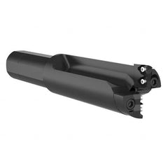 Allied Machine and Engineering - 4-27/64" Max Drill Depth, 2.2xD, 47.6mm Diam, Indexable Insert Drill - Eagle Tool & Supply